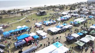 Thousands gather at the Right Whale Festival in Fernandina Beach