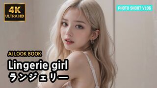 [ai lookbook] Lingerie girl studio vlog 란제리소녀 실사 ai 룩북 ランジェリールックブック