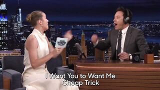 Singing Whisper Challenge with Brie Larson | The Tonight Show Starring Jimmy Fallon