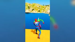 GTA 5 Epic Ragdolls/Spiderman Funny Compilation #50 (GTA5, Euphoria Physics, Funny Moments) #shorts