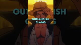 The Most Outlandish Shanks HOT TAKES #anime #onepiece #luffy #shorts