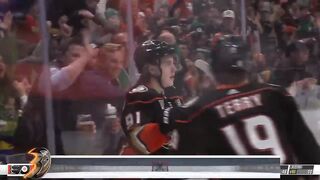 Ducks Rookie Leo Carlsson Notches First Hat Trick Nine Games Into His NHL Career