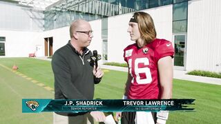 Trevor Lawrence on Home Games, Back Half of the Season | Water Break | Jacksonville Jaguars