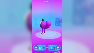 Twerk Battle Mobile Gameplay Funny LEVEL 69 #gameplay #shortsviral #AjayGaming6M #shorts