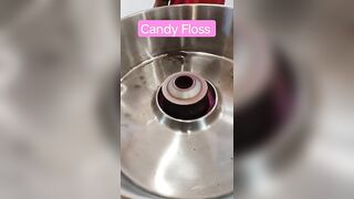 Cotton candy making candy #indianstreetfood #stretching #st...#shorts #candyfloss