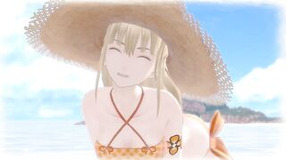 Day At The Beach / Valkyria Chronicles 4 / Cinematic / Anime Bikinis / Fun at the Beach / Sega RPG