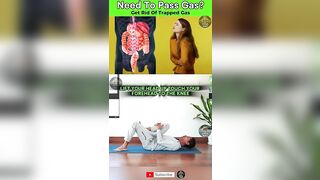 Need to Pass Gas? Try This! #passgas #yoga