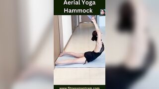Yoga Hammock, Aerial Yoga Hammock #yoga #hammcok #fitness #aerialyoga #shorts #viral #fitnessmantram