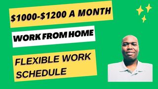 Work From Home Virtual Assistant- Work Benefits Provided- Flexible Work Schedule $1000-$2000 A Month