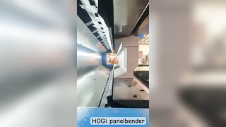 HOGI panel bender Flexible bending center 2500mm 15Axis #panelbender #bendingmachine #kitchenware