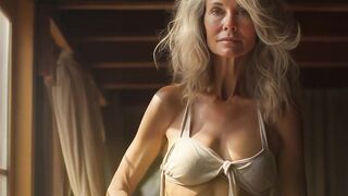 Lingerie and Swimwear Try On Haul ~ Natural Older Woman Over 60 ~ Mature LookBook