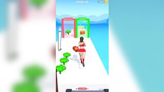 Twerk Run | Episode 16 | Funny Games | Twerk Race 3D Running Game | Android Gameplay #shorts