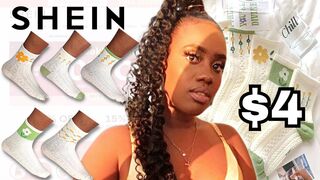 SHEIN TRY ON HAUL 2024: TRYING ON SHEIN $5 socks *Hit or Miss*????