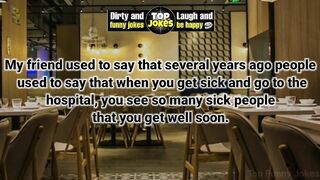 Funny Dirty Joke - The beautiful nurse worked at the hospital
