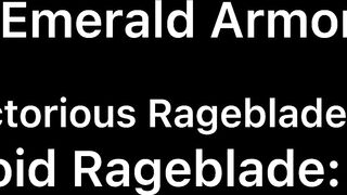 Victorious Rageblade vs Void Rageblade - Roblox Bedwars