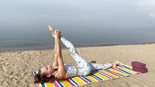 Yoga stretch full body