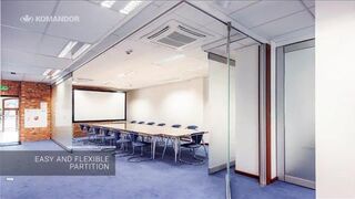 KOMANDOR Mobile Acoustic Walls. Flexible and stylish solutions for space partition.