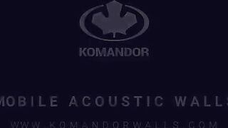 KOMANDOR Mobile Acoustic Walls. Flexible and stylish solutions for space partition.