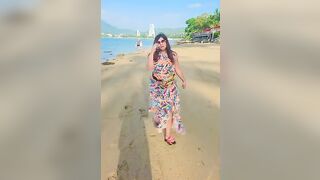 Trying Sundar Outfits in Thailand | Plus Size Beach Wear Try On Haul (Nykaa Fashion Urbanic Myntra)