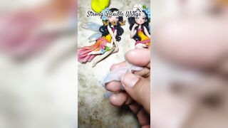 Strong Flexible Wings, Not Tear Easily #polymerclay#clay#fimo#shortvideo#craft#flexible#wings#diy