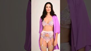 Revealing the most gorgeous silk lingerie you've ever seen!