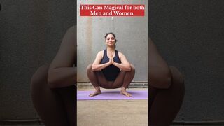 Malasana Twisting (a magical Pose)#yoga#malasana#yogapractice#shorts#viral#weightloss
