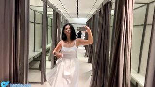 Try on Haul: See-Through 4K⚡️ Beginner Model in Transparent Clothes