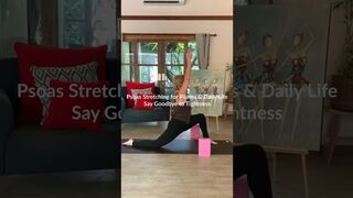 Psoas Stretching for Pilates & Daily Life | Say Goodbye to Tightness!