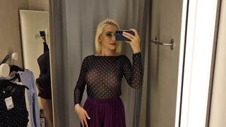 See Through Try on Haul in H&M with Alice Dali