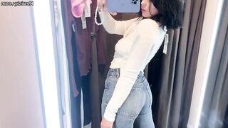 [4K] Transparent Try on Haul See Through 2024 part 32