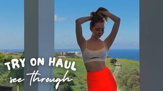 Try On Haul | New see-through tops part 2 | Baby Riley