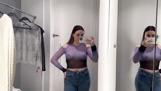 See Through Try On Haul | Transparent Dress and Transparent Clothes | Try On Haul 2024