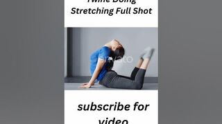 Women Practicing Yoga in Studio Indoor Fitness Female with Perfect Stretching