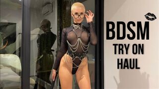 [4K]Try on haul | Transparent Bodysuit ????