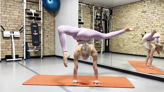 Stretching and Gymnastics routine | Workout Yoga Contortion Flexibility | Mobility skills