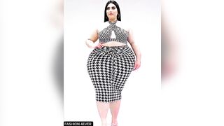 Glamorous Model Lifestyle || Plus Size Clothing Fashion Haul #plussize #curvy #lingerie
