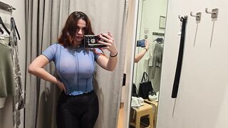 Transparent Clothing Try on Haul with Angelina | Sheer Tops