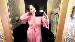 TRANSPARENT Victoria’s Secret DRESSING ROOM Try On Haul