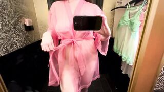TRANSPARENT Victoria’s Secret DRESSING ROOM Try On Haul