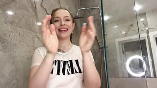 [4K] Transparent Clothes Haul Wet vs Dry | Olivia Hot Try On Haul Transparet #12