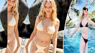 Heather Graham, 54, celebrates spring with multiple bikinis on Mexico vacation