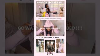 huge try-on haul out NOW #haul #sheinhaul #plthaul #unboxing #tryon