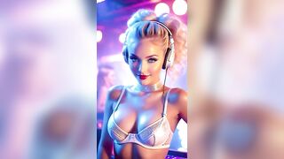 ????????????Sizzling Styles at the DJ Booth: Explore the Latest in Lingerie Bodysuits Lookbook | AI Hot Girl