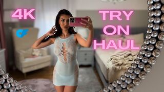 [4K] Transparent Clothes with Sophie | See-Through Try On Haul