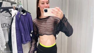 Transparent Clothes Haul Dry vs Wet Try on Haul with