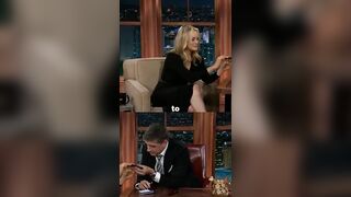 Awkward pause or Twerk with the Horse Taylor schilling at Craig Ferguson