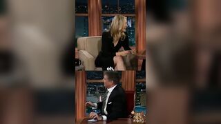 Awkward pause or Twerk with the Horse Taylor schilling at Craig Ferguson