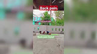Back pain Relief#yoga#back pain#stretching