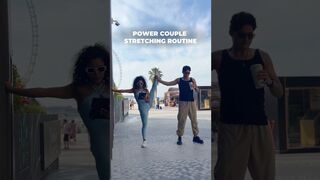 POWER COUPLE STRETCHING ROUTINE❤️