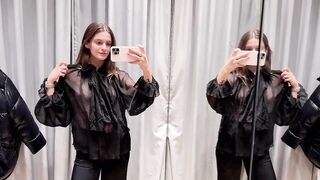 Try On Haul Transparent Tops Try On Haul Clothes